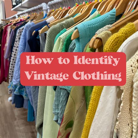 identifying vintage clothing